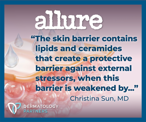 Dr. Christina Sun quote from an Allure magazine article 